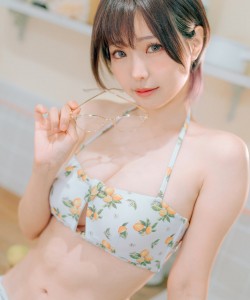 ElyEE子 - NO.121 2023.august C-檸檬泳裝 Lemon Swimsuit [31P-113MB]