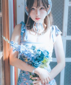 ElyEE子 - NO.122 2023.august D-復古水藍花 Vintage Aqua Blossom [38P-159MB]